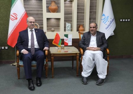 مدیرعامل سازمان منطقه آزاد چابهار میزبان سفیر جمهوری بلاروس