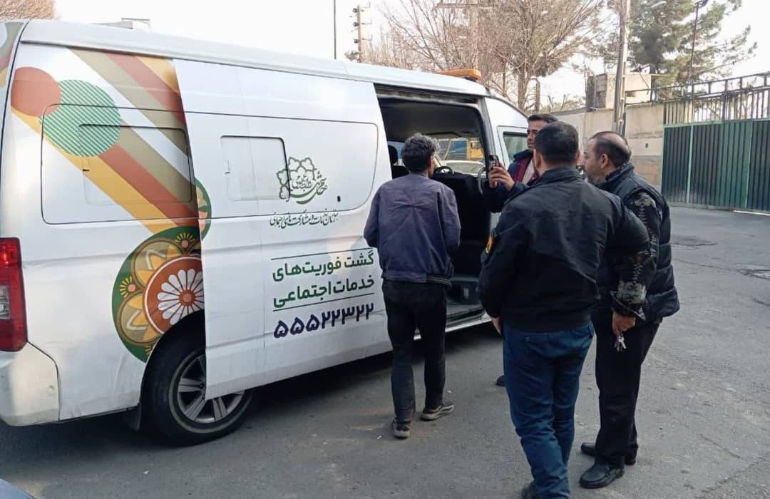 ساماندهی آسیب‌های اجتماعی در منطقه ۱۹؛ جمع‌آوری معتادان متجاهر در روز و اجرای طرح پناه گرم در شب