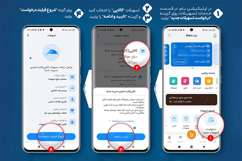 «کالاپی»، کارت اعتباری ۲۰۰ میلیونی بانک ملی ایران بدون نیاز به مراجعه حضوری/ تسهیلاتی با اقساط بلندمدت