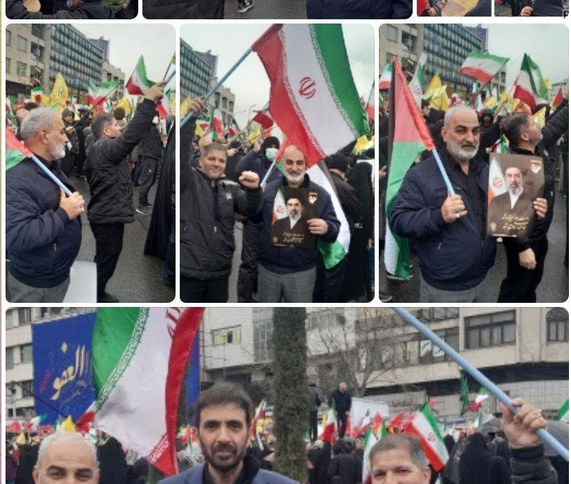 حضور پرشور کارکنان و مدیران شرکت مخابرات ایران در راهپیمایی روز جهانی قدس