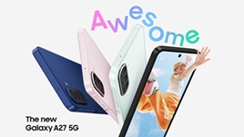 سامسونگ از Galaxy A۲۷ رونمایی کرد؛ تجربه‌ای هوشمندتر با نمایشگری فراگیر