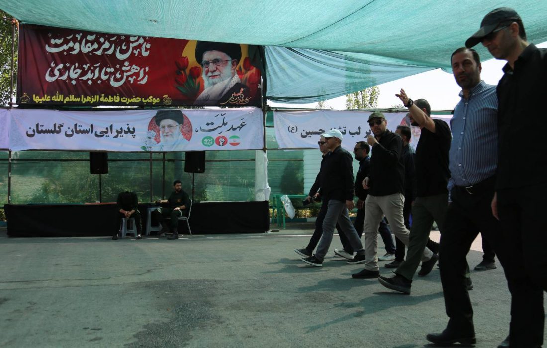 میزبانی شهرداری منطقه یک از کاروان‌های زائران در آیین وداع با «رهبر شهید»