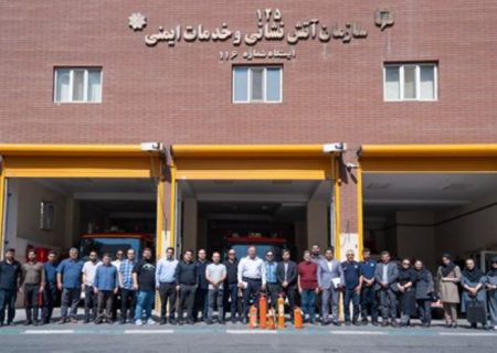 برگزاری دوره آموزشی اطفاء حریق مقدماتی برای کارکنان پترو ایران