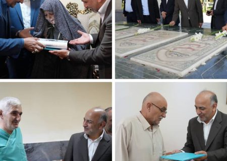 تکریم مقام شهیدان و ایثارگران؛ مدیرعامل بیمه دی در سفر به اردبیل با خانواده‌های معظم شهدا دیدار کرد