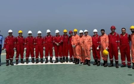 بازدید میدانی مدیرعامل پترو ایران از دکل دریایی DCI۲ در فاز ۱۵ پارس جنوبی| ثبت رکوردهای ایمنی و تاکید بر ارتقای ناوگان حفاری