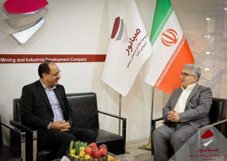 حضور نایب‌ رئیس کمیسیون صنایع و معادن مجلس در غرفه صبانور