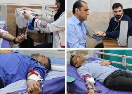 «با اهدای خون، زندگی ببخشید»؛ اقدام انسان‌دوستانه کارکنان پتروشیمی شهید تندگویان
