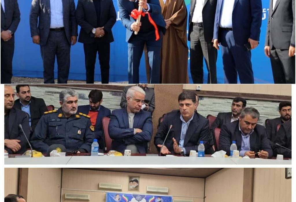 آغاز عملیات اجرایی خط انتقال آب و احداث مخزن آب شهرک طالقانی / کلنگ‌زنی و رونمایی از پروژه‌های احداث مدرسه و هنرستان در بندرامام