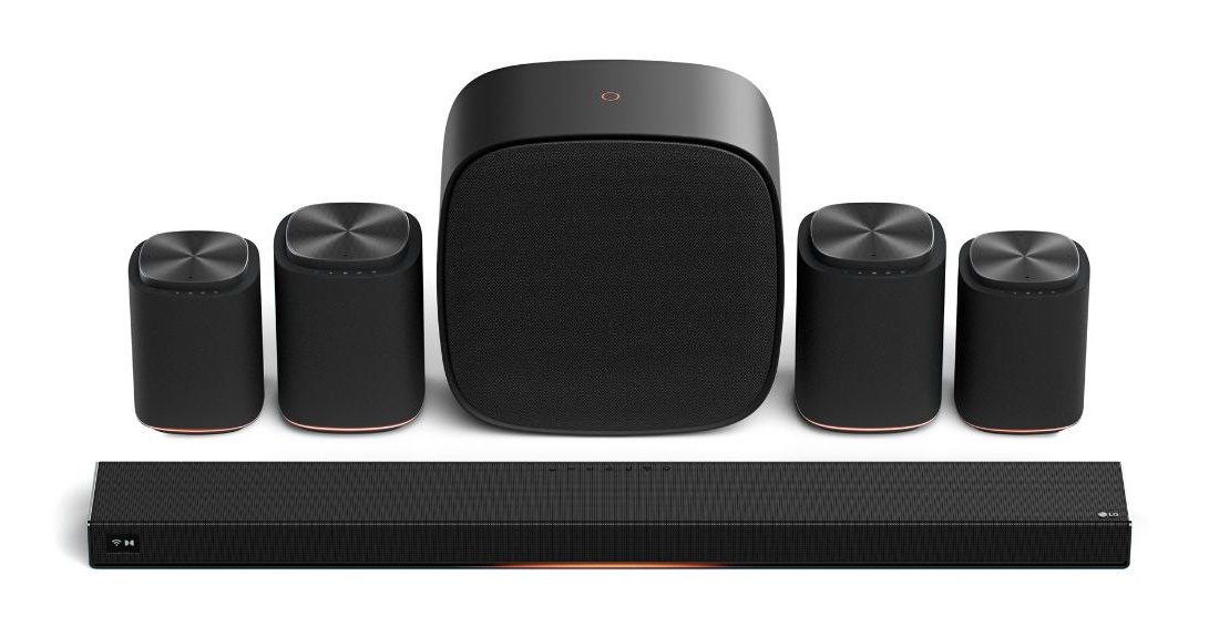مجموعه صوتی LG: نخستین سیستم صوتی ساندبار جهان با فناوری Dolby Atmos FlexConnect
