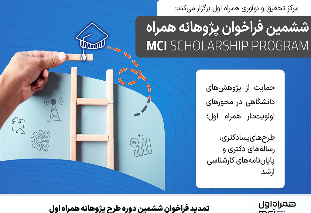 تمدید فراخوان ششمین دوره طرح پژوهانه همراه اول