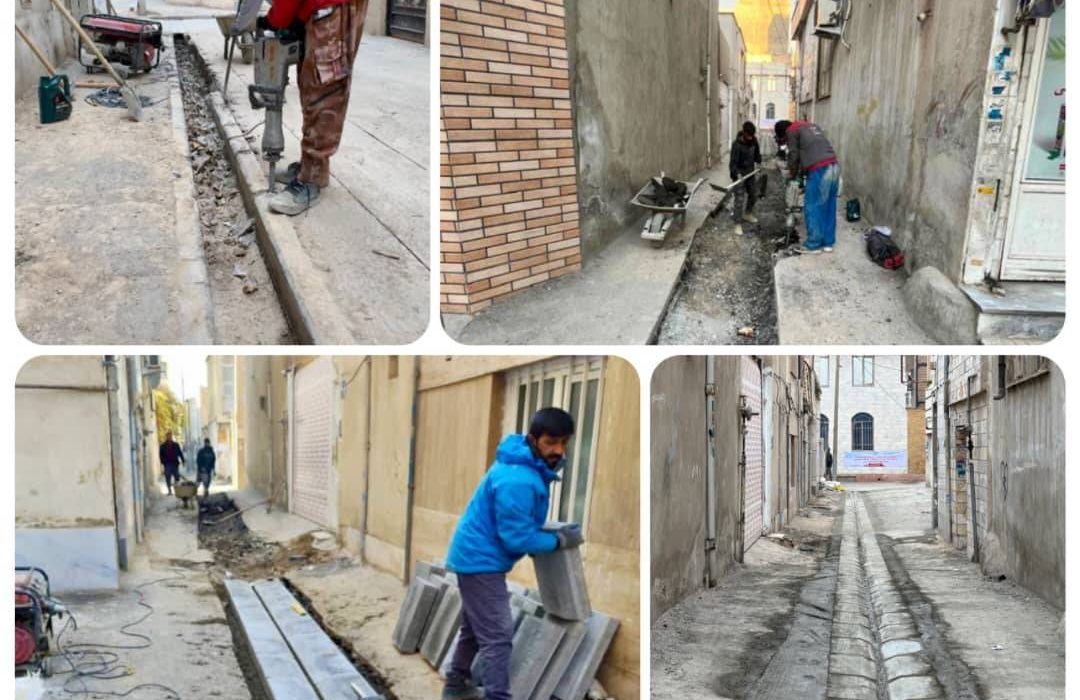 آغاز نوسازی گسترده معابر و زیرساخت‌های محله بهشتی در منطقه ۲۰