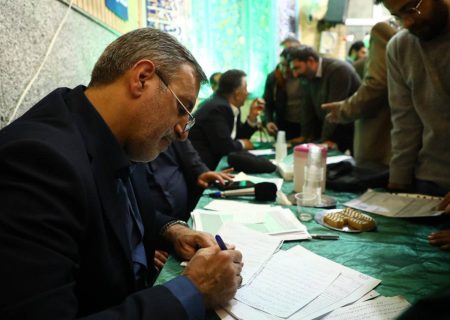 دیدار مردمی شهردار منطقه ۱۲ در مسجد المهدی(عج)