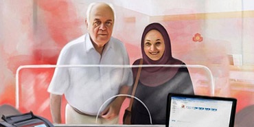 تکریم سالمندان در شعب بانک ملت با اجرای طرح منزلت