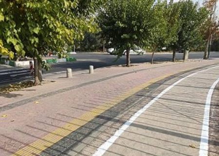 تردد ایمن شهروندان با احداث پیاده‌رو در بلوار شهید دادمان