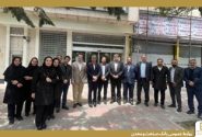 بازدید معاون مهندسی و پشتیبانی بانک صنعت و معدن از چند شعبه استانی این بانک