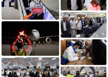 بازگشت زائران حج تمتع از فرودگاه شیراز آغاز شد؛ میزبانی از حجاج هشت استان کشور