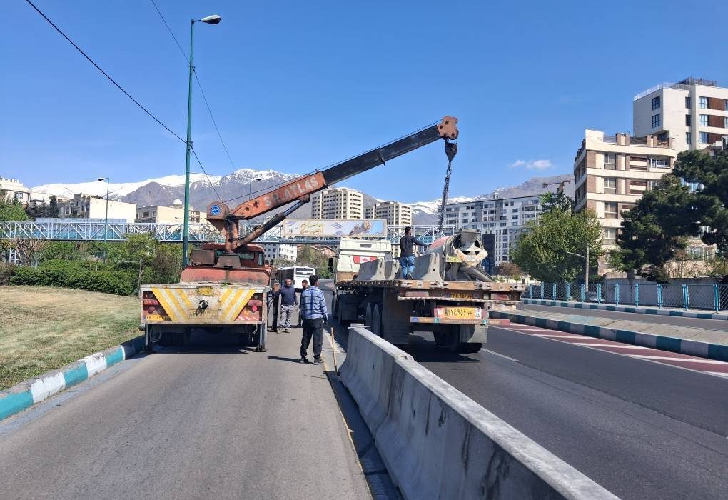 گام بلند شهرداری منطقه یک برای ایمنسازی بزرگراهها؛ از نصب نیوجرسی تا اصلاحات هندسی