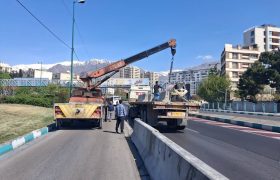 گام‌ بلند شهرداری منطقه یک برای ایمن‌سازی بزرگراه‌ها؛ از نصب نیوجرسی تا اصلاحات هندسی