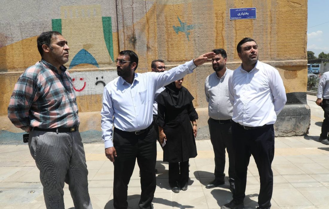 شهردار منطقه۹ بر تسریع در تکمیل پروژههای شهری تاکید کرد