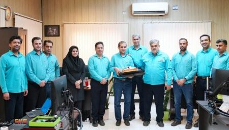 تجلیل از مدافعان سلامت و همکار روشن‌دل شرکت فولاد کاوه جنوب کیش