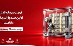 فرصت سرمایه گذاری و کسب درآمد ارزی در صندوق ارزی مانا ملت با ضمانت نقدشوندگی بانک ملت