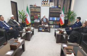 دیدار مدیرعامل صبافولاد خلیج‌فارس با نماینده ولی‌فقیه در استان هرمزگان